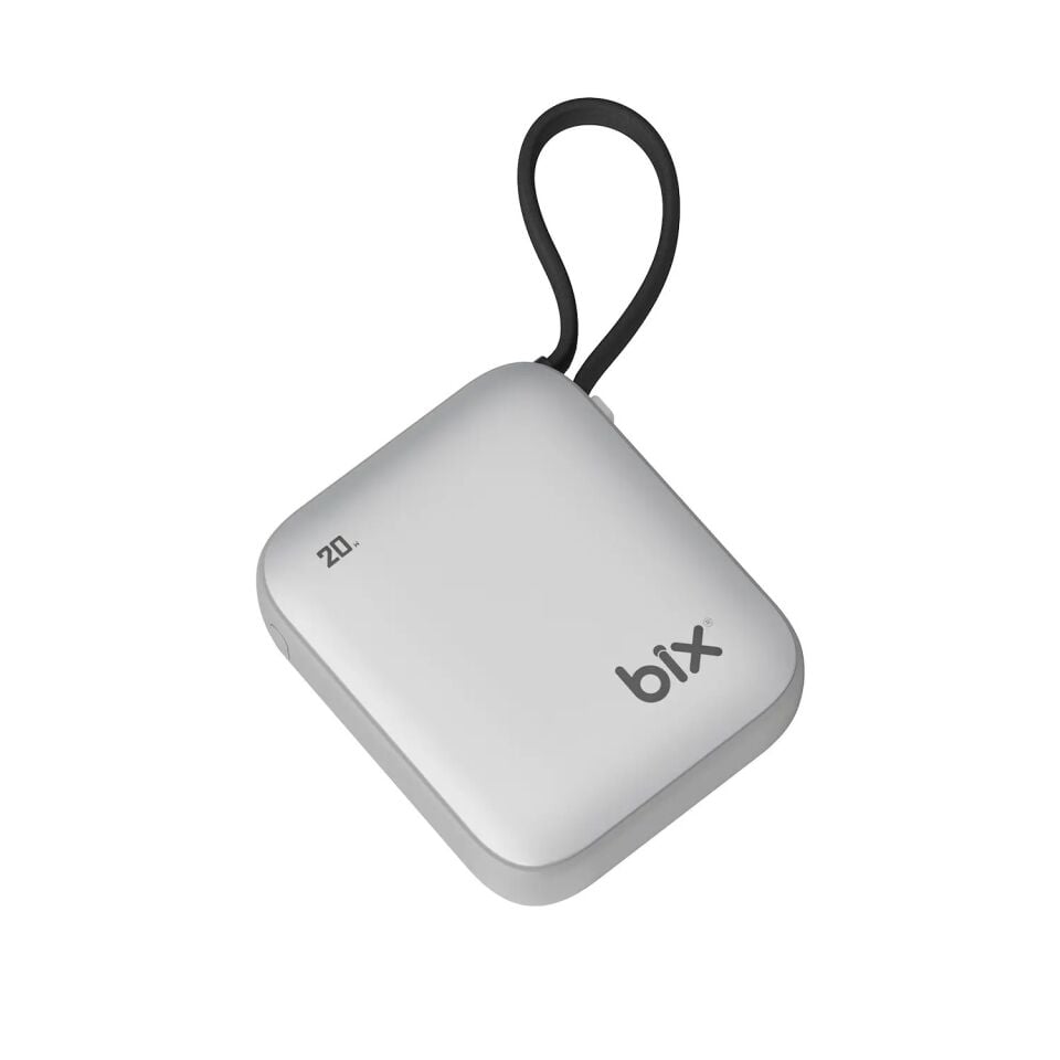 Bix PB119 10000mAh PD 20W Cep Boyu Taşınabilir Mini Powerbank