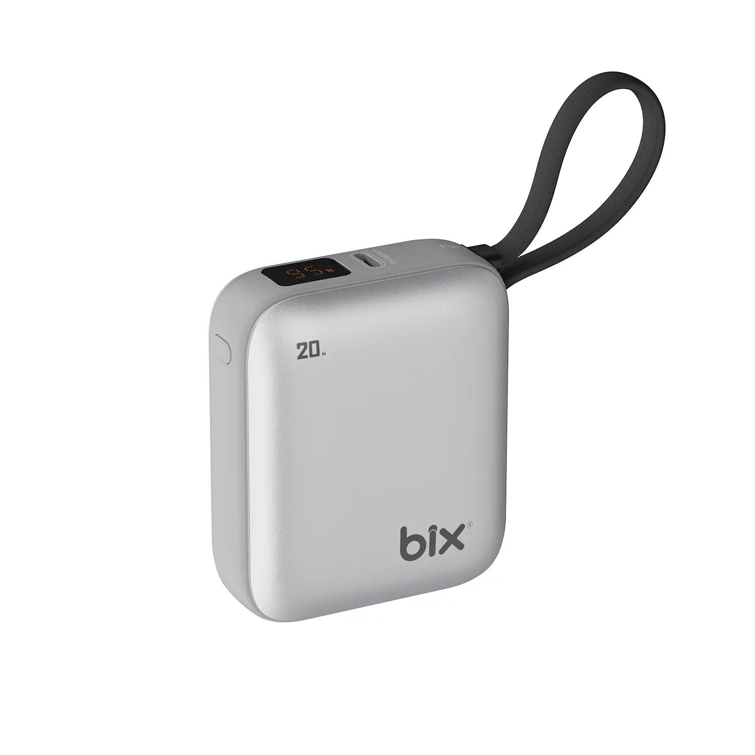 Bix PB119 10000mAh PD 20W Cep Boyu Taşınabilir Mini Powerbank