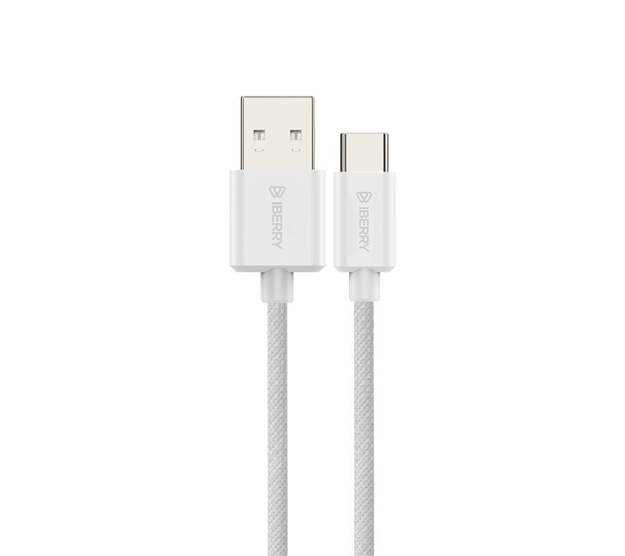 İberry Type-C To USB  60W Kablo C105T BEYAZ