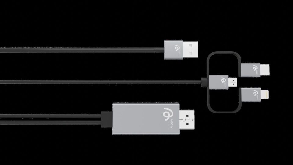 Aggiy AG-SD11 Pd 3 in 1 HDTV Kablo