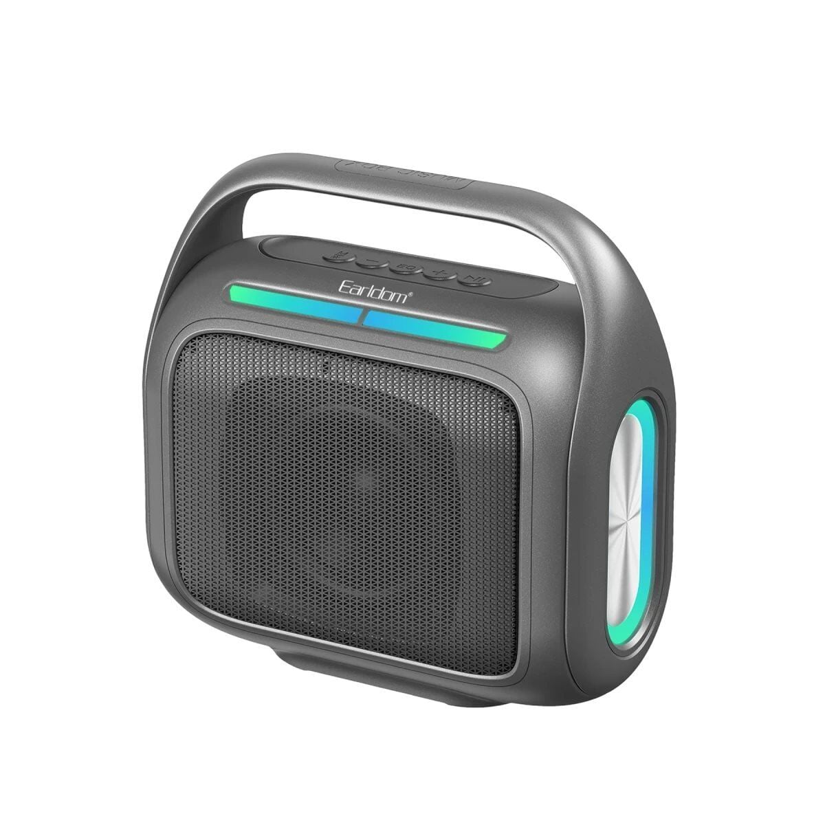 Earldom A43 30W Radyolu Bluetooth Kablosuz Hoparlör - Siyah