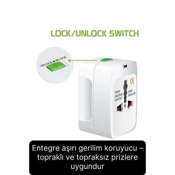 Priz Adaptörü YK-C45