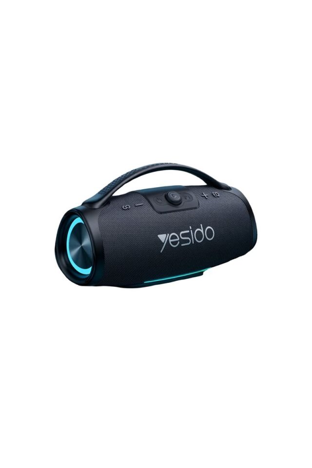 Yesido YSW45 120W RGB Işıklı Karaoke Mikrofonlu Bluetooth Kablosuz Hoparlör - Siyah