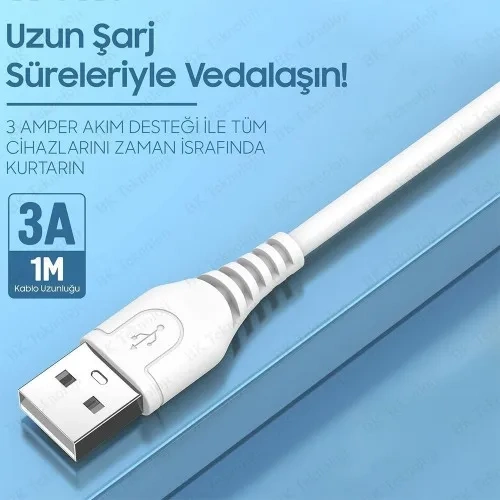 OUTOS 1 METRE MİCRO 3A KABLO
