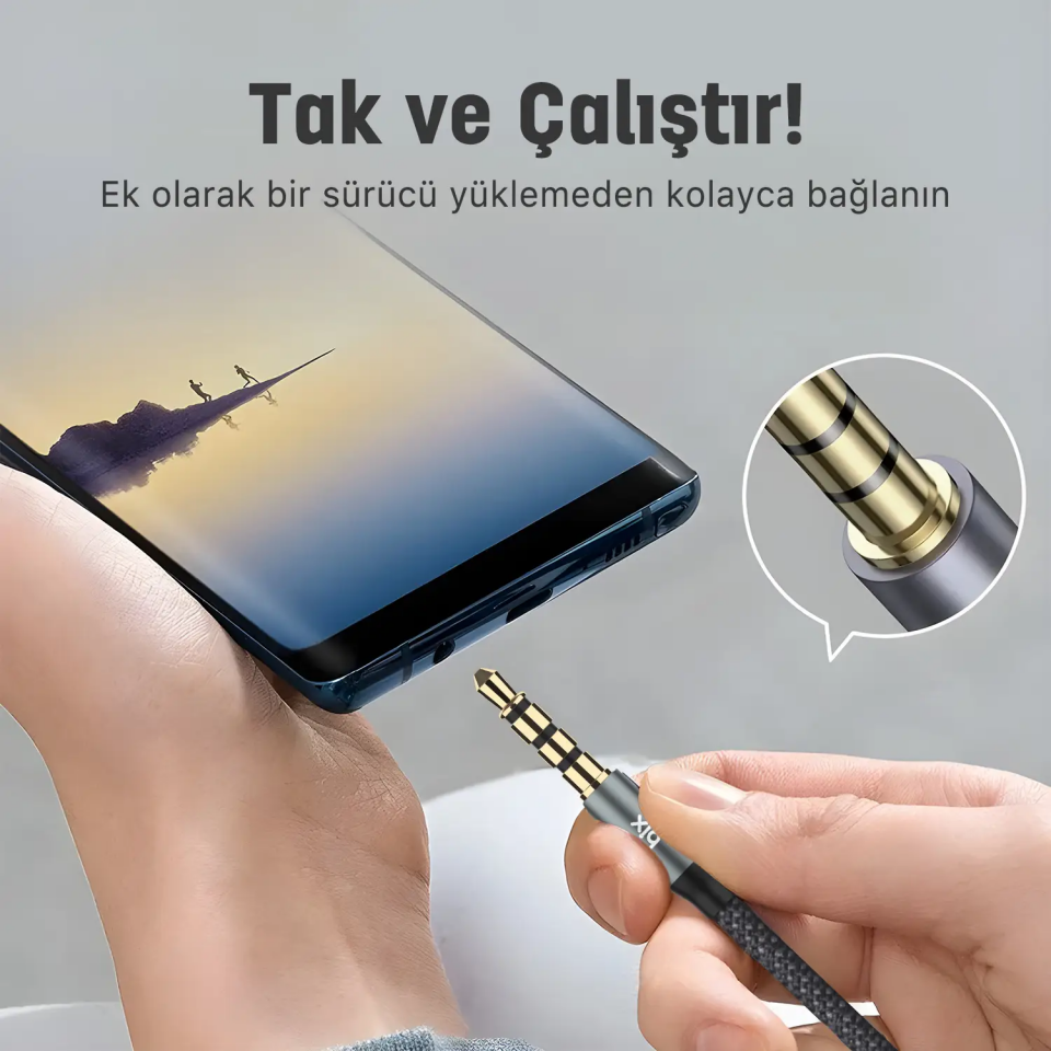 Bix 200 CM Aux Kablosu BXAU3C