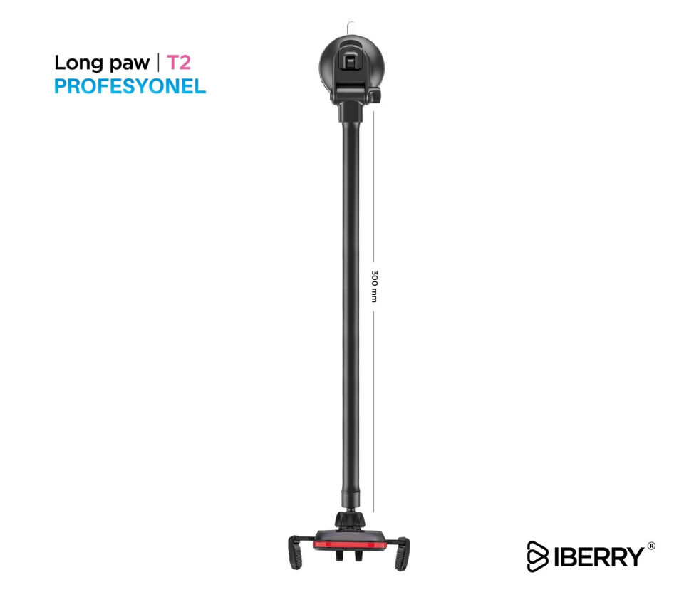 İBERRY LONG PAW T2 MIKNATISLI ARAÇ TUTUCU