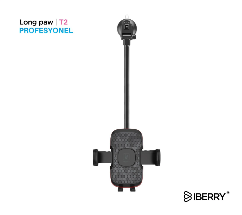 İBERRY LONG PAW T2 MIKNATISLI ARAÇ TUTUCU