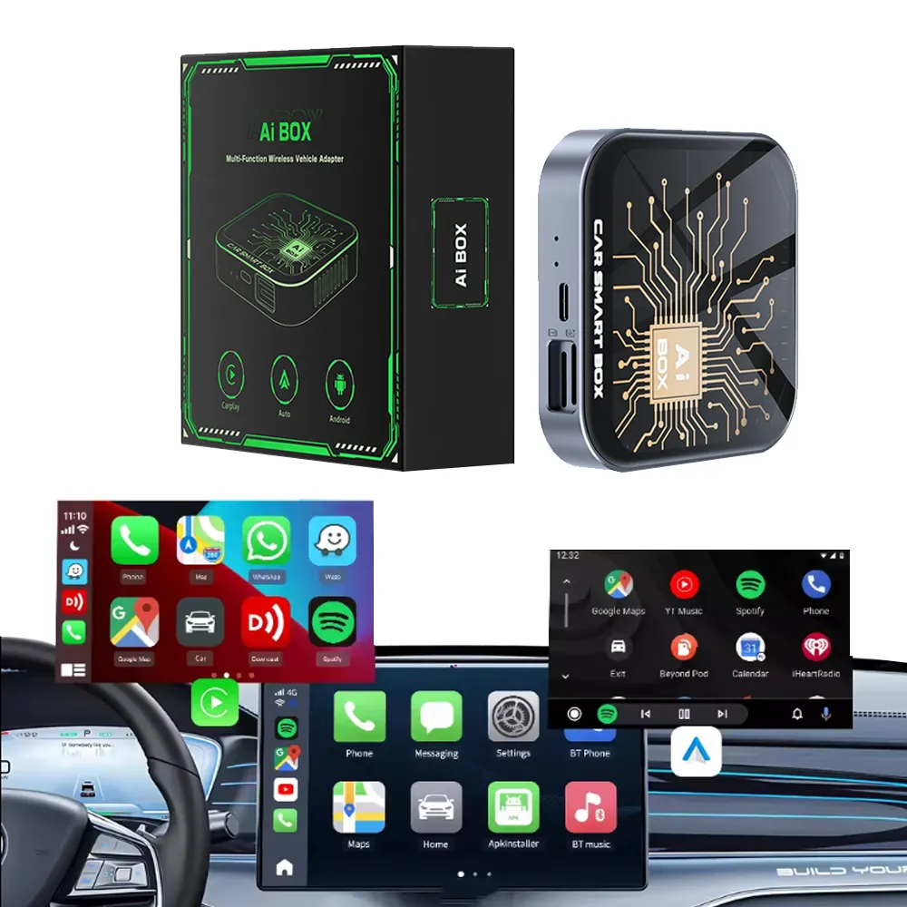 8+128 GB CAR SMART BOX CARPLAY