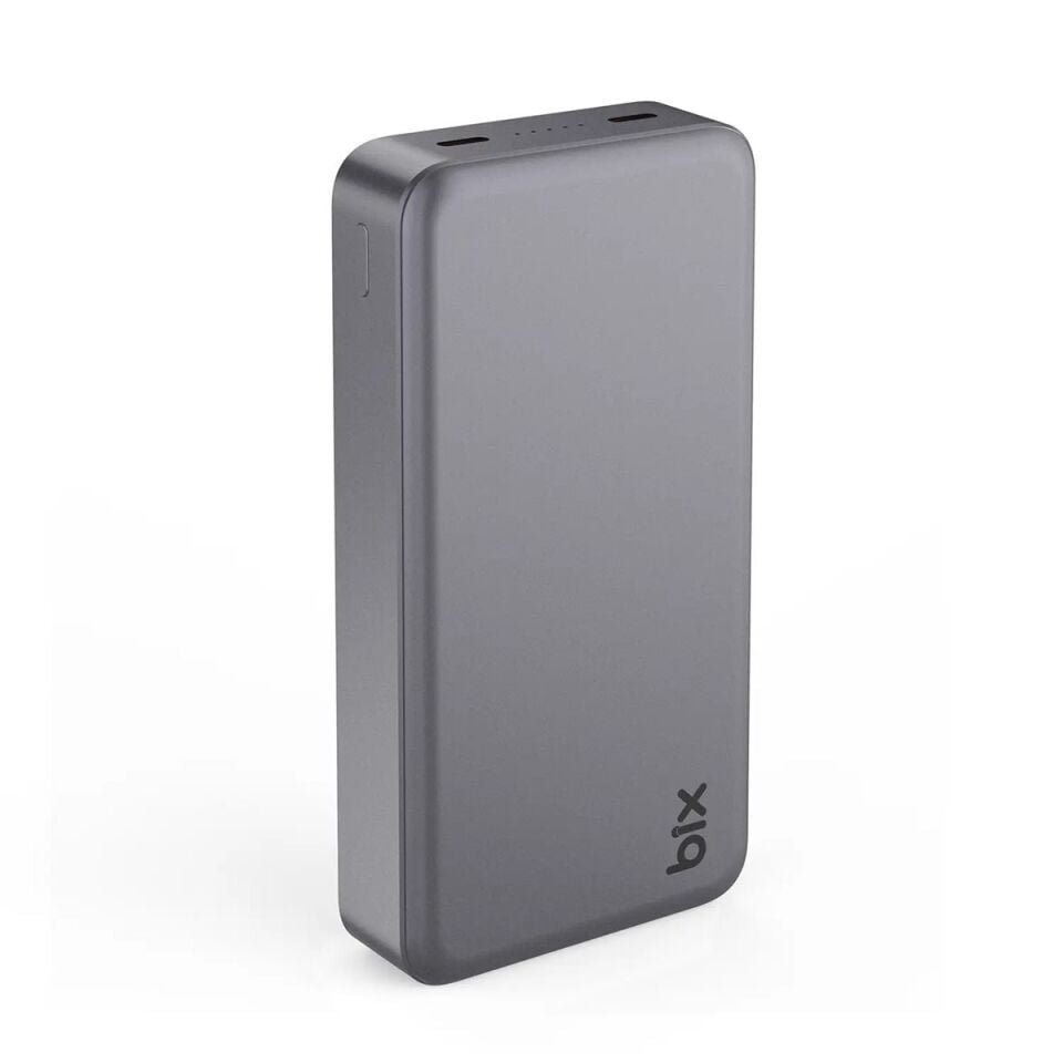Bix Pb205 20000 Mah 20w Powerbank Koyu Gri
