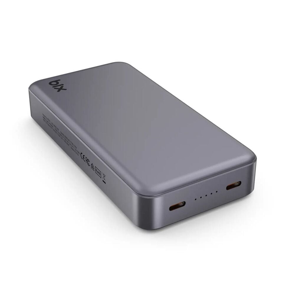 Bix Pb205 20000 Mah 20w Powerbank Koyu Gri