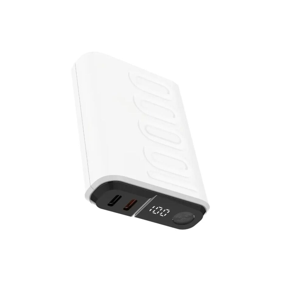 Bix Tpb15 10000 Mah 22.5w Touch Screen Powerbank Beyaz
