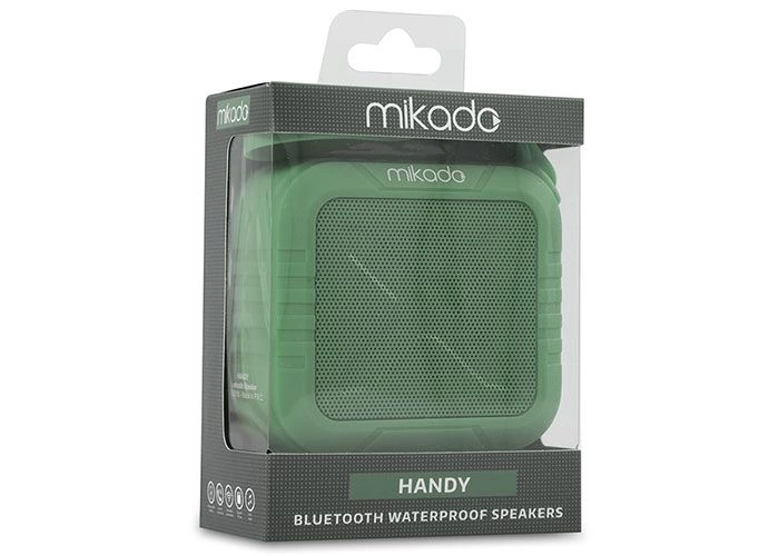 Mikado Handy Waterproof Bluetooth Hoparlör Yeşil - 4