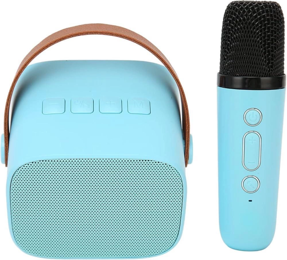SP-01 MAVİ KARAOKE MİKROFON