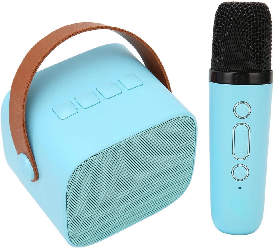 SP-01 MAVİ KARAOKE MİKROFON
