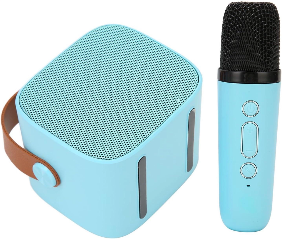 SP-01 MAVİ KARAOKE MİKROFON