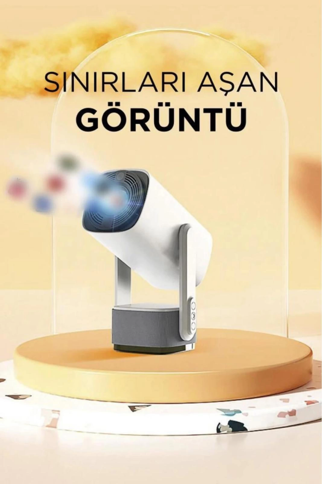 Lensun Projeksiyon Şarjlı New 14 Beyaz - 5