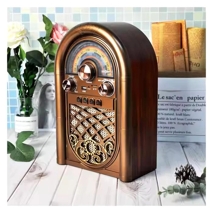 Bluetooth Nostalji Speaker R-1950BT - 2