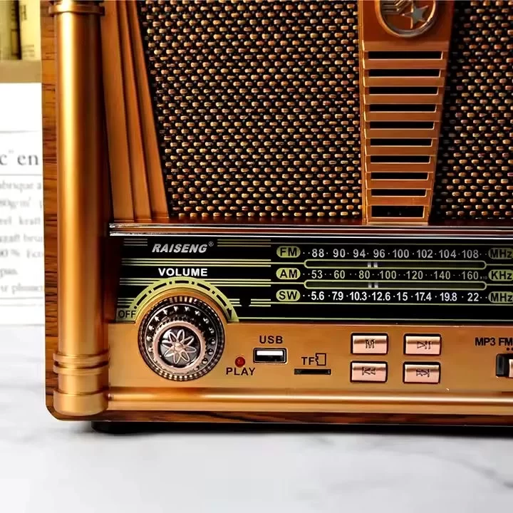Bluetooth Nostalji Speaker R-1828BT - 2