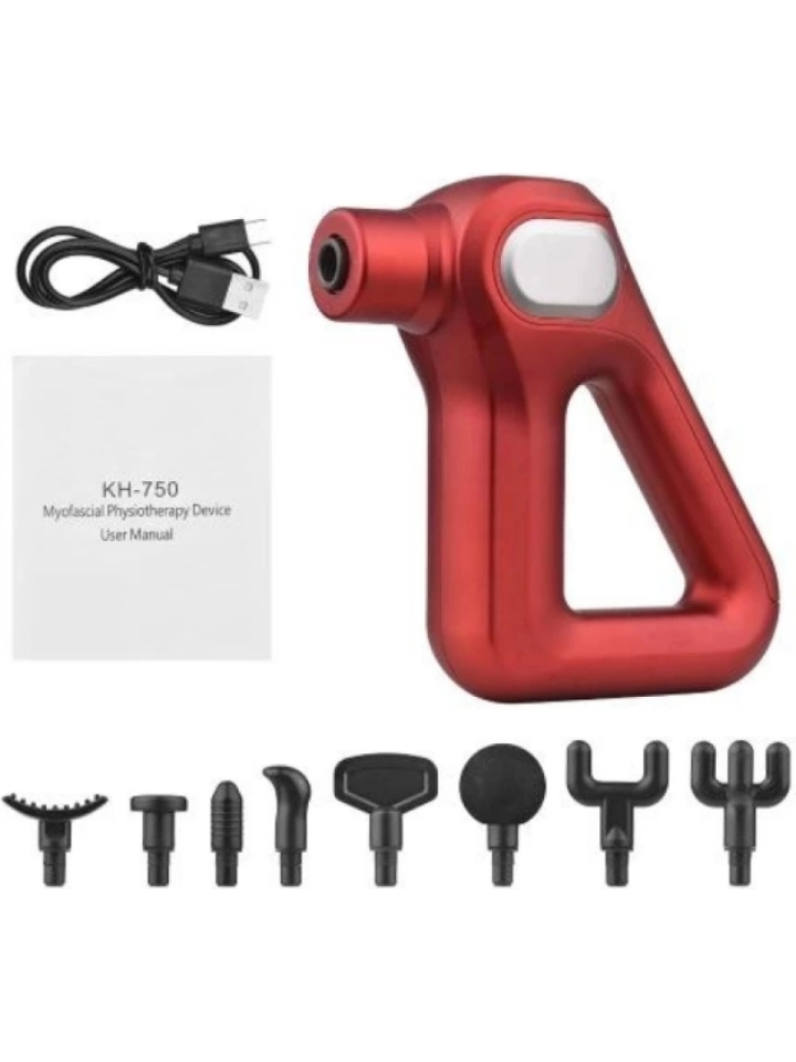 Fascial Gun Masaj Aleti KH-750 Kırmızı - 2