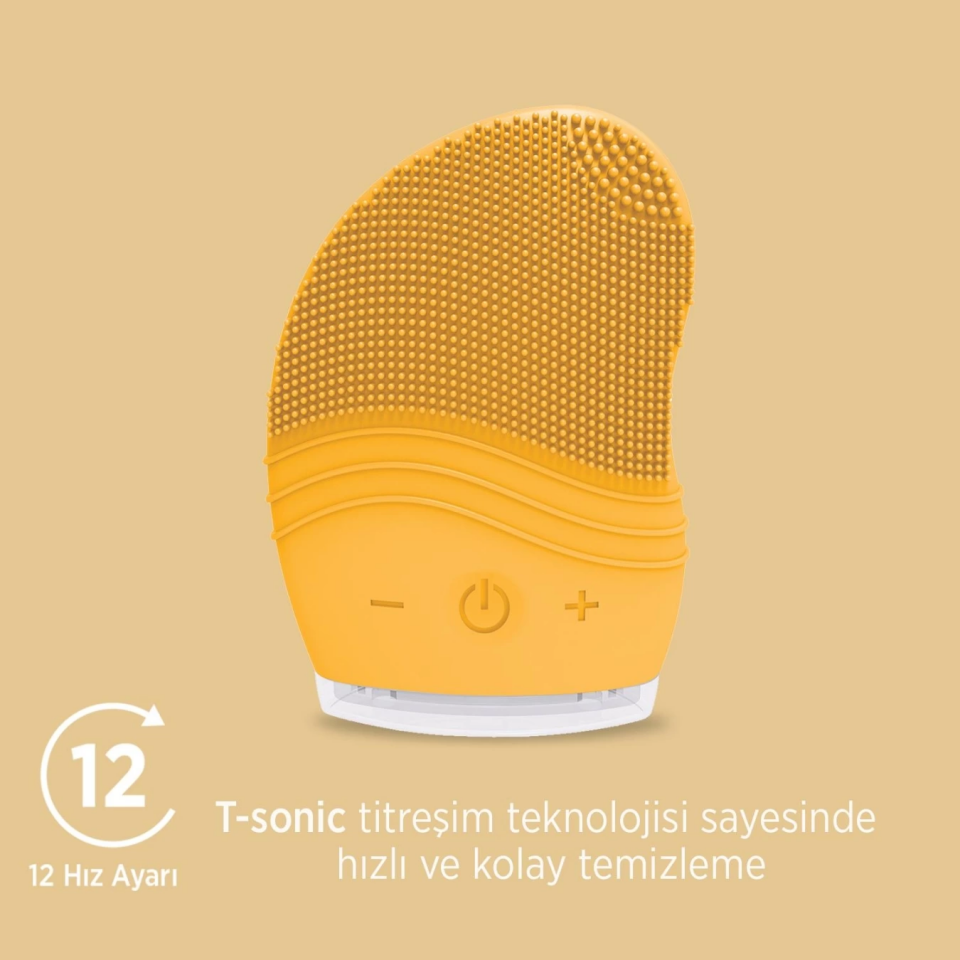 Polo Smart Sonik Yüz Temizleme Cihazı Sarı - 4
