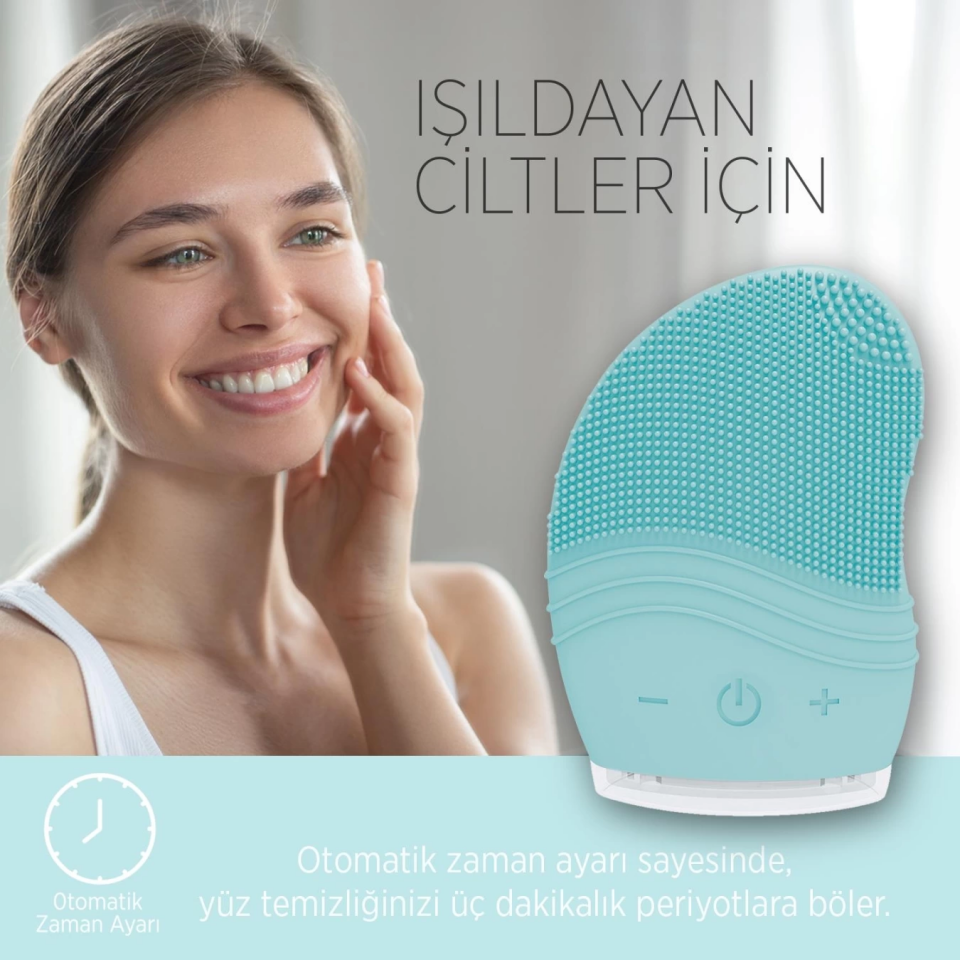 Polo Smart Sonik Yüz Temizleme Cihazı Mavi - 7