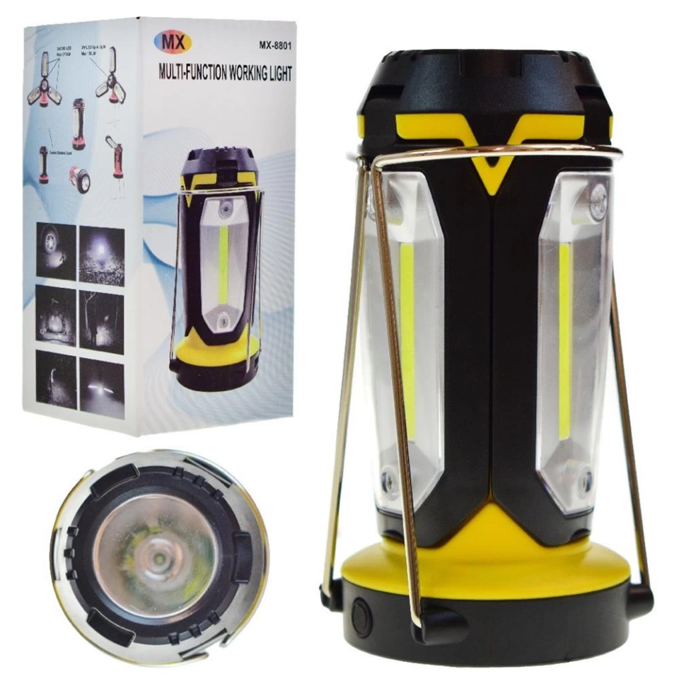 Ledli Şarjlı Gece Lambası MX-8801 Sarı - 2