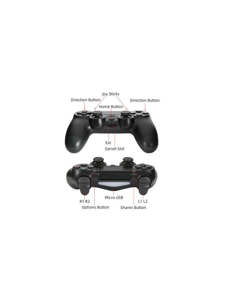 PS4 Doubleshock Oyun Kolu (Ps5 Remote Play Uyumlu)