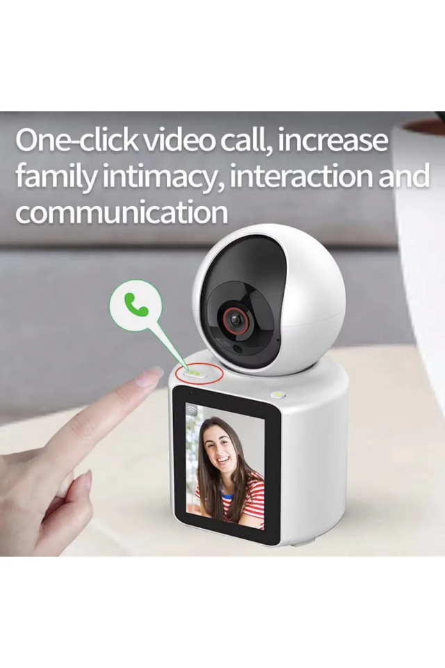 C31 Wi-Fi Ekranlı Çocuk Kamerası - 2
