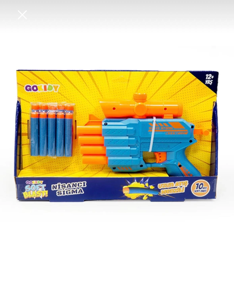 Oyuncak Soft Dart Nişancı Beta OZA.62034 - 2