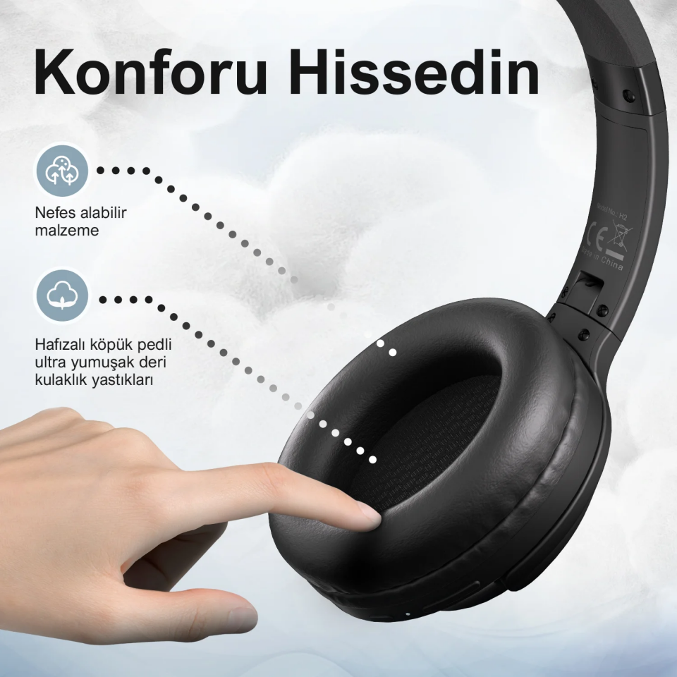 Bix H2 Bluetooth Kulaklık Siyah - 4