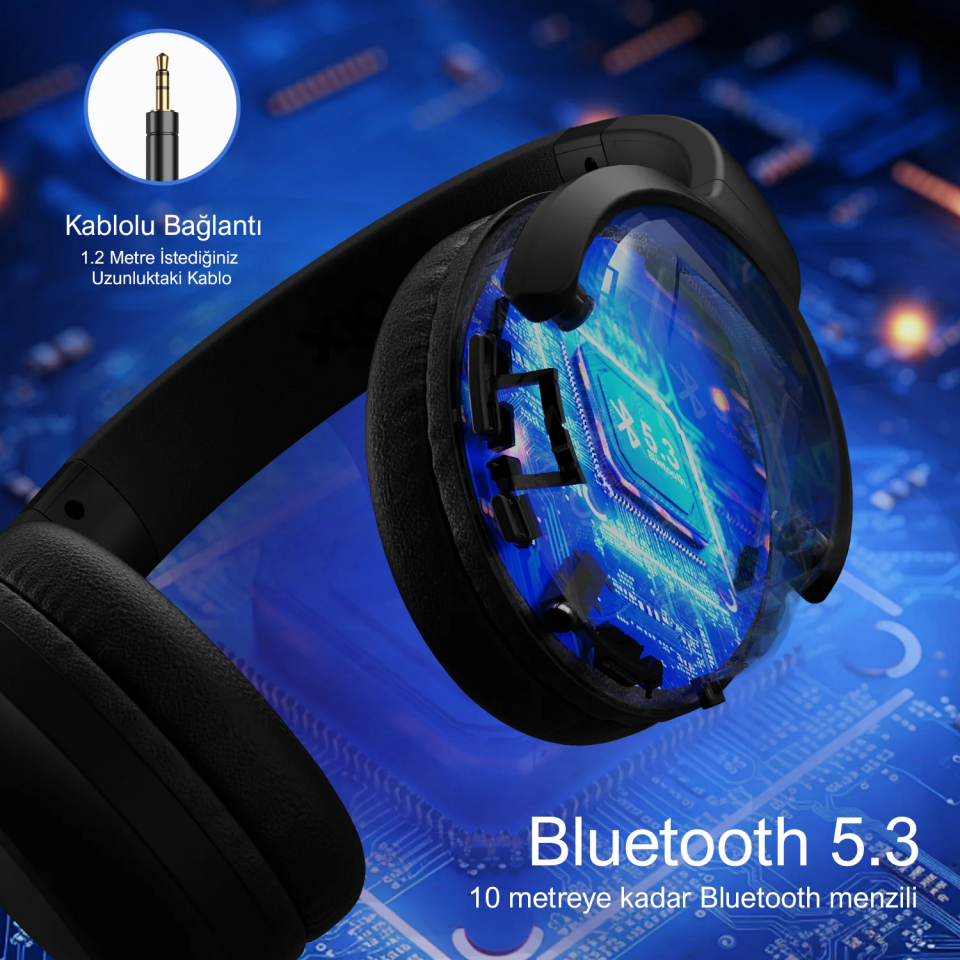 Bix H2 Bluetooth Kulaklık Siyah - 6