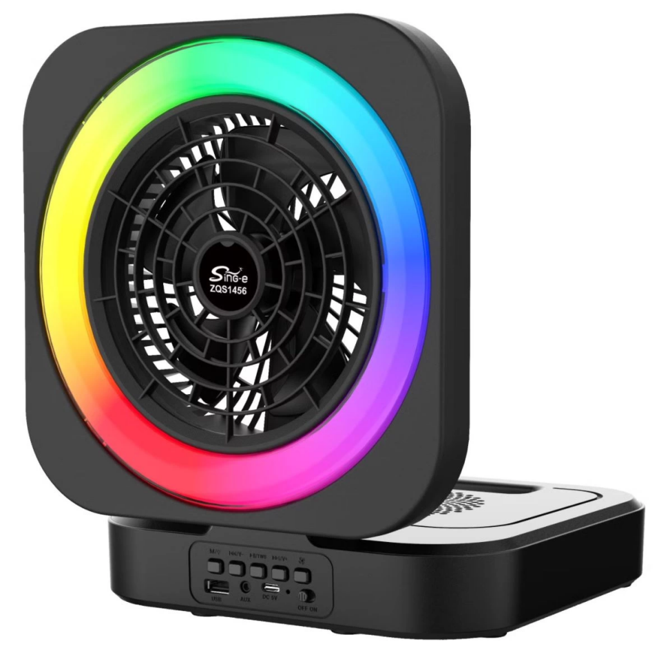 Işıklı Fan Speaker ZQS1456