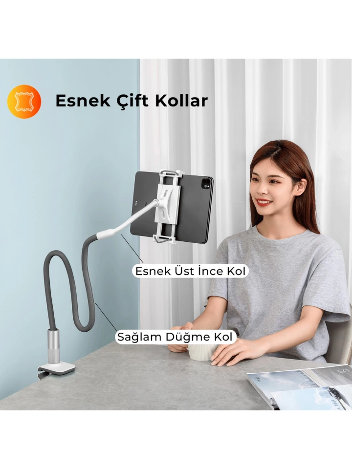 Bix Saiji Kıstırmalı Datura 2 120 cm Telefon ve Tablet Tutucu - 5
