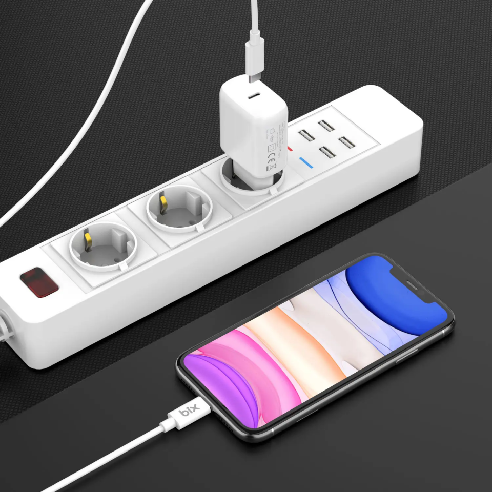 Bix Pd20Ta 20W Fast Şarj Adaptörü Type - C