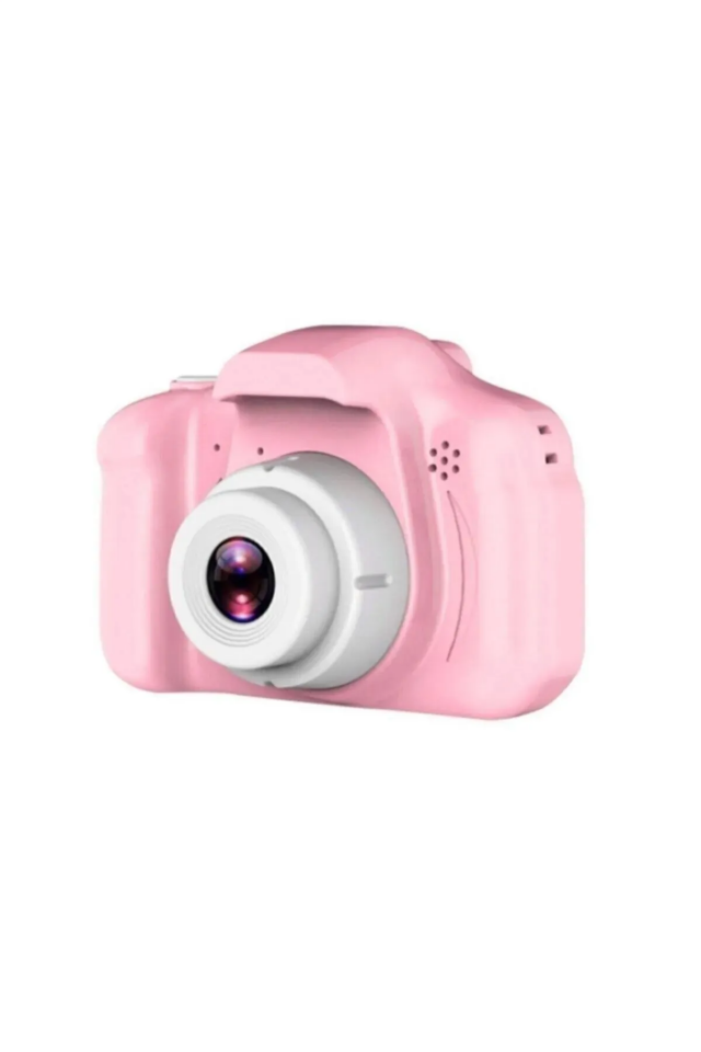 Çocuk Dijital Fotoğraf Makinesi Kid's X2 Pembe - 2