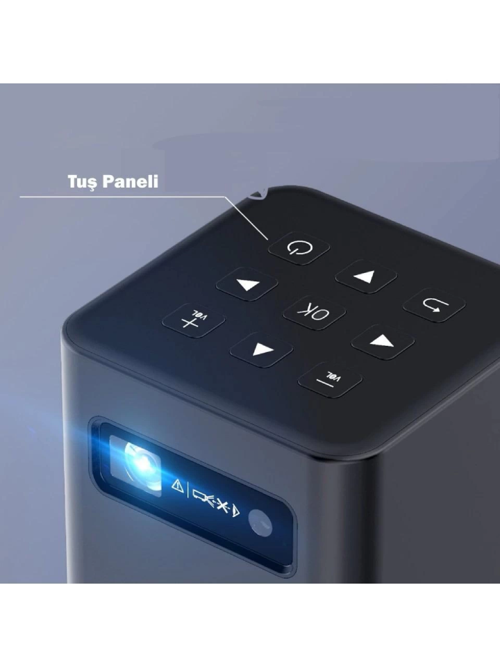 İ-Dragon DR-1000 Siyah Çantalı Projeksiyon