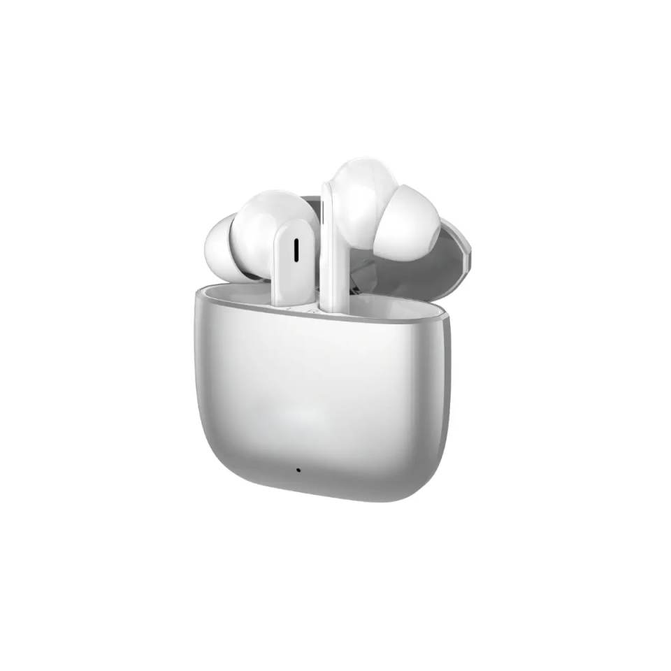 BİX TW4 TWS BT EARPHONE SILVER  -Bix soundrefi  TW4  Bluetooth kulaklık sılver