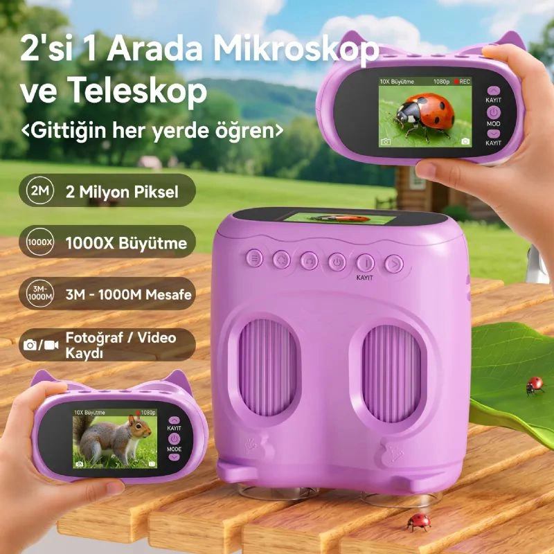 Mor Mikroskop Myscope 387