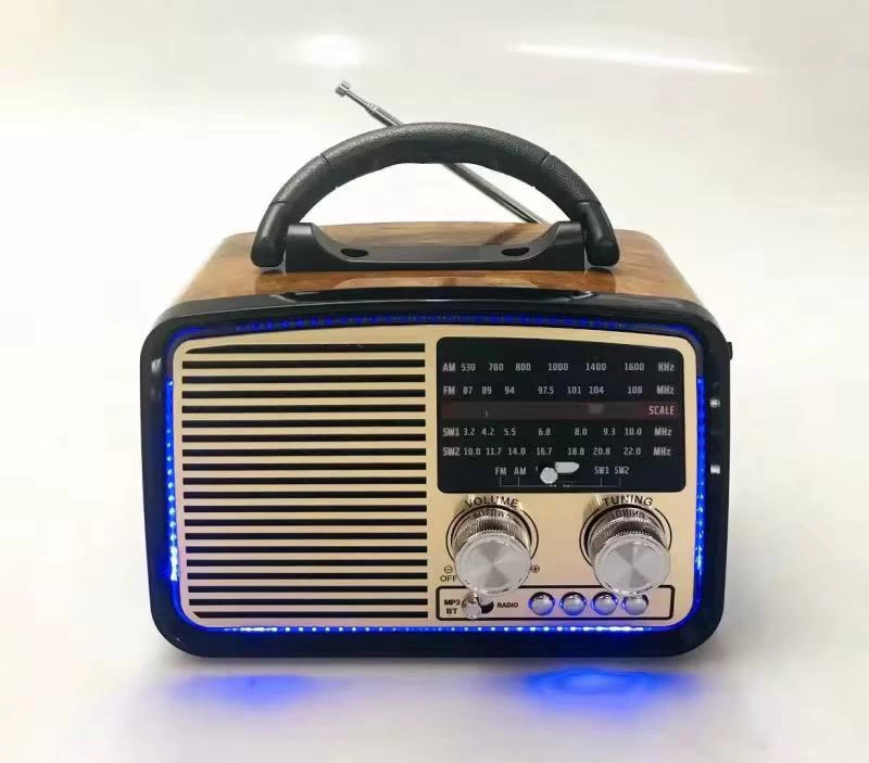 Bluetooth Nostalji Speaker PX-93BT Gold - 2