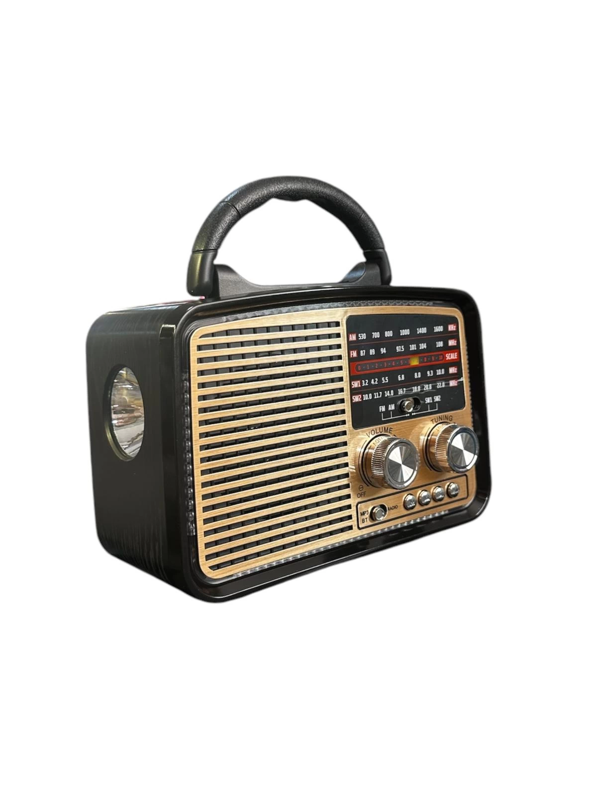 Bluetooth Nostalji Speaker PX-93BT Siyah