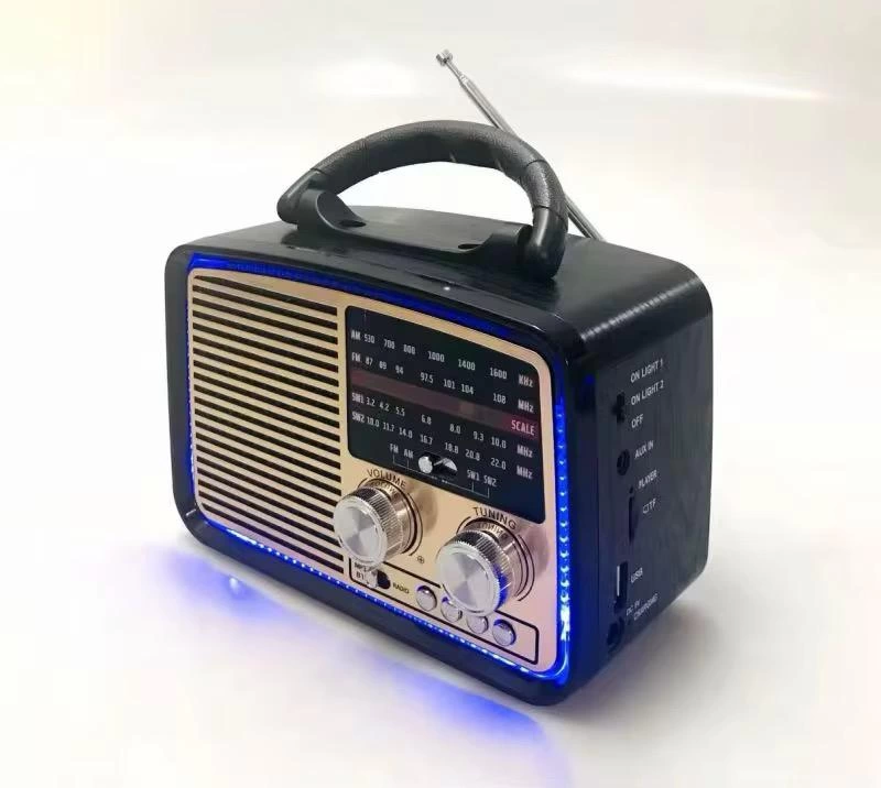 Bluetooth Nostalji Speaker PX-93BT Siyah - 2