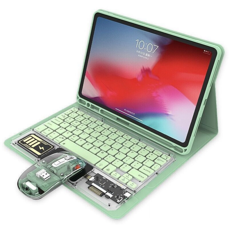 Kablosuz Klavye PC TV Telefon Uyumlu KB-333 Yeşil - 2