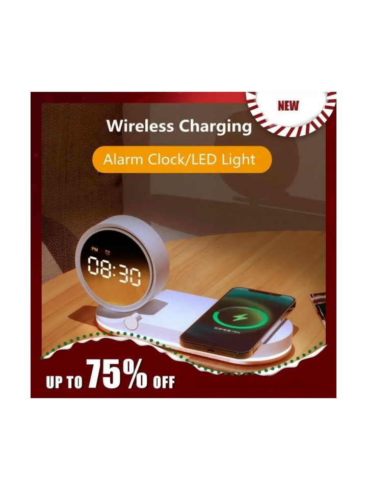 iDragon LED Işıklı Hologram Ekran ve Kablosuz Şarj K01 - 4