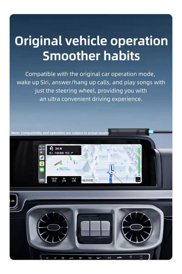 Kablosuz CarPlay Dönüştürücü P80 - 3