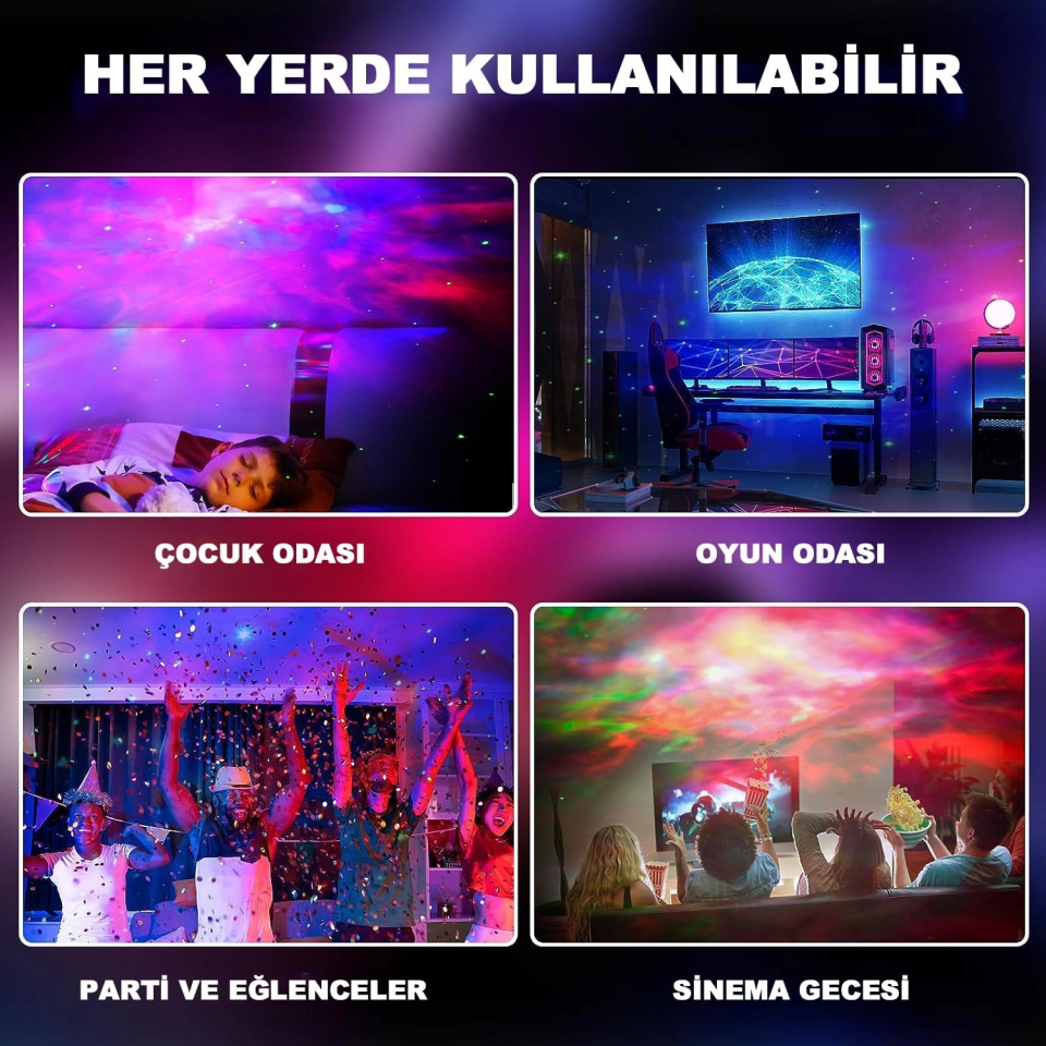 Astronot Gece Lambası YK3432 - 4