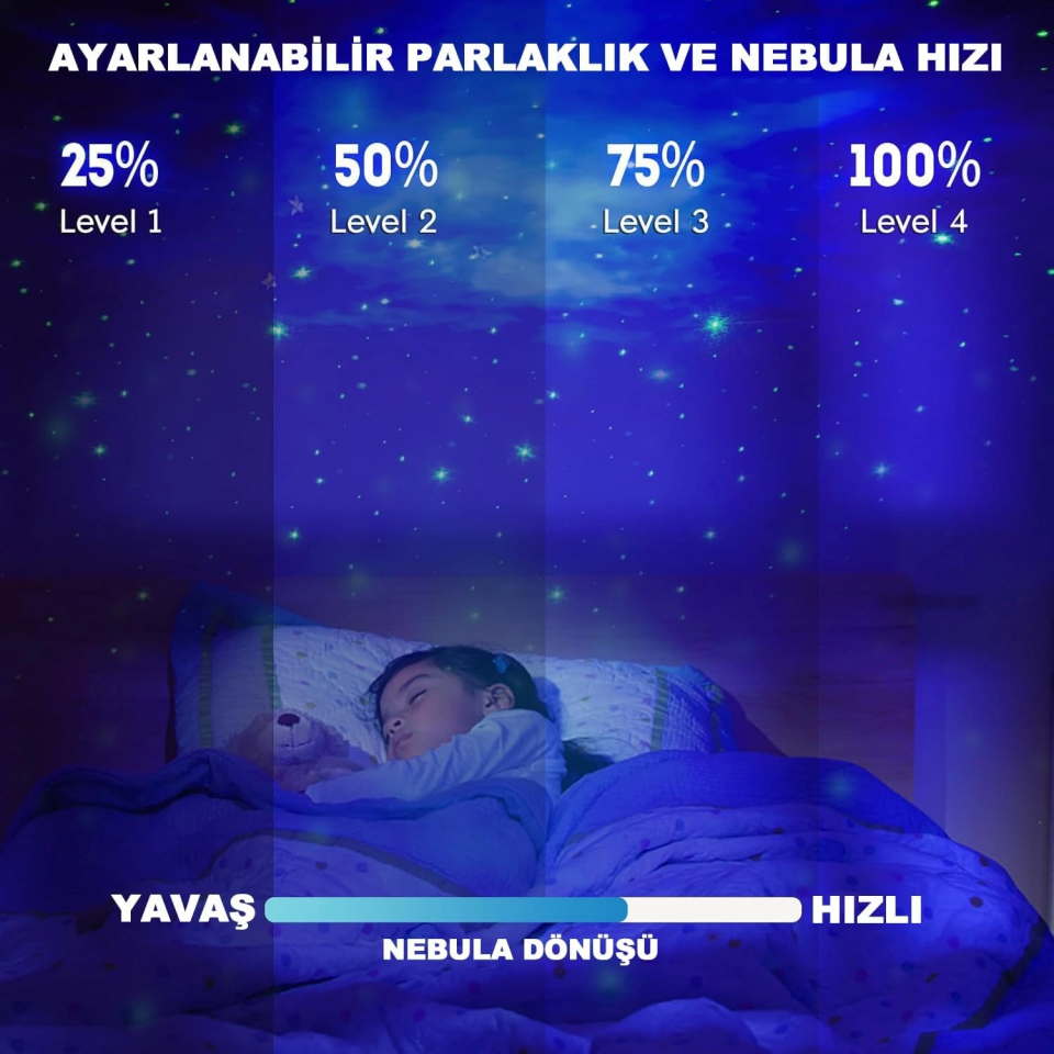 Astronot Gece Lambası YK3432 - 5