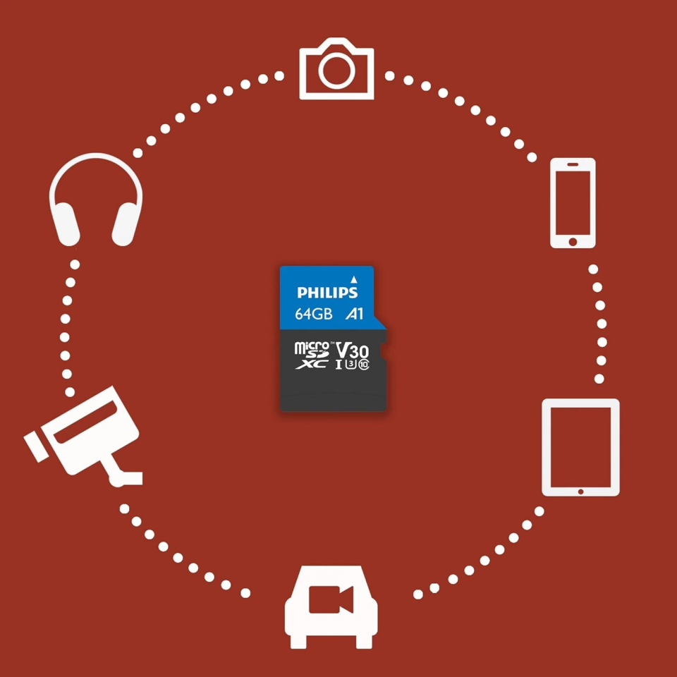 Philips 64 GB Hafıza Kartı - 5