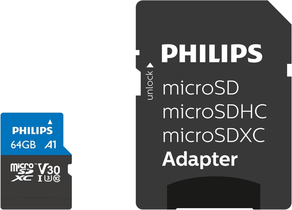 Philips 64 Gb Hafıza kartı