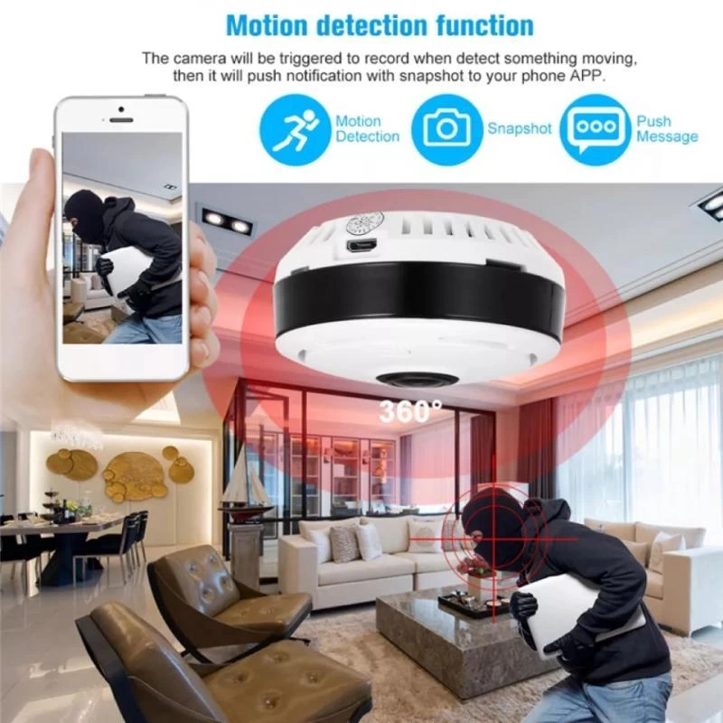İdragon Y3 Wifi Balık Gözü Kamera