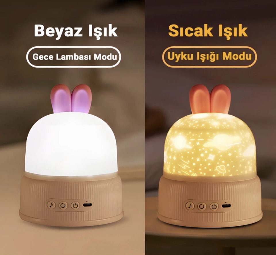 İdragon S01 Gece Lambası Pembe